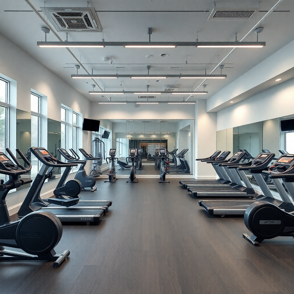 Modern Gym Interior